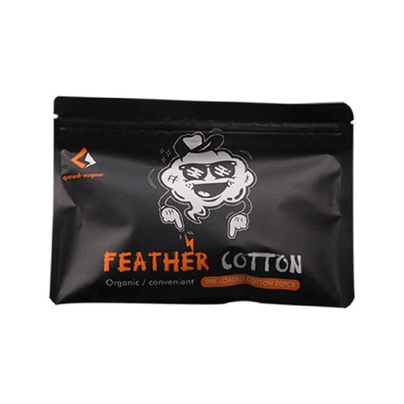 Geekvape Squares Of Feather Organic Cotton