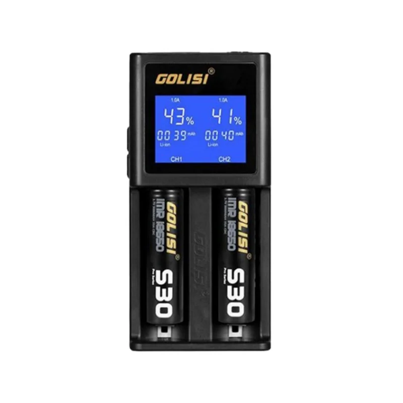 Golisi S2 2,0A Smart Charger With Lcd Screen