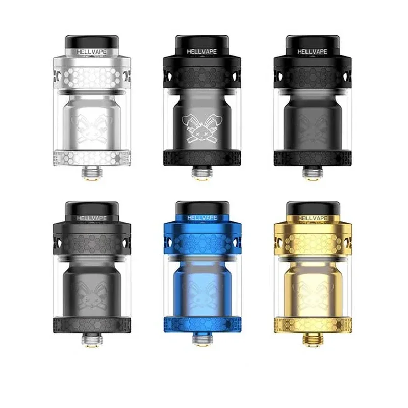 Hellvape Dead Rabbit 4 RTA Matte Full Μαύρο