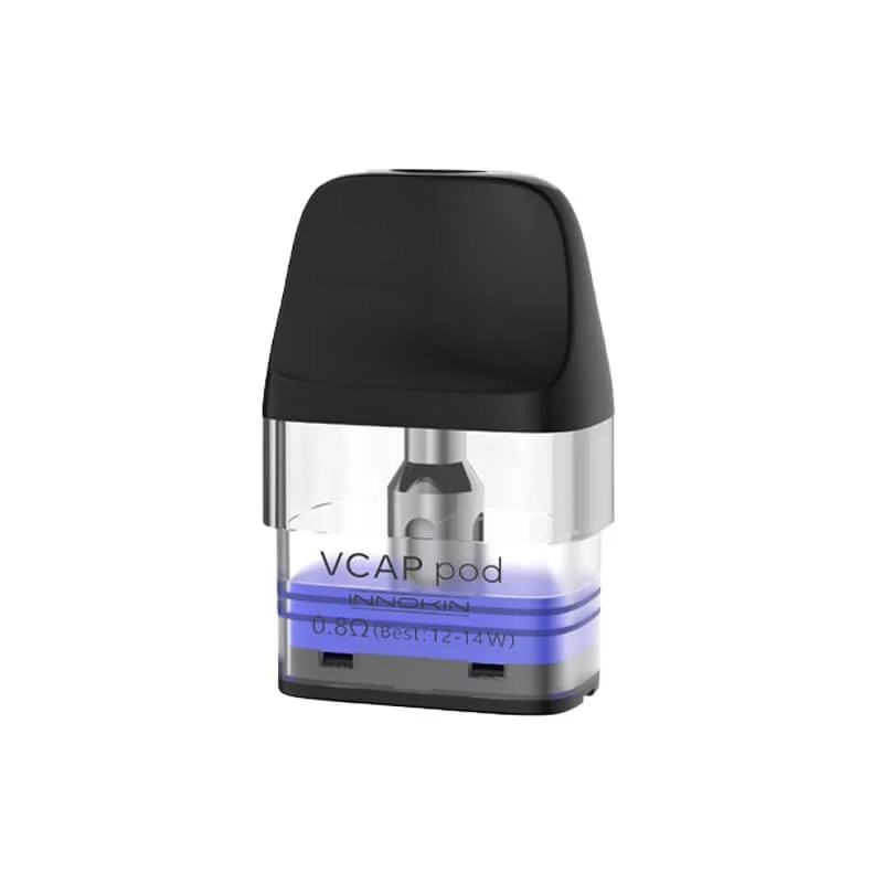 Innokin Vcap Replacement Pod 3ml 0.8 Ohm 3pcs - INNOKIN Brand - Refillable Pods
