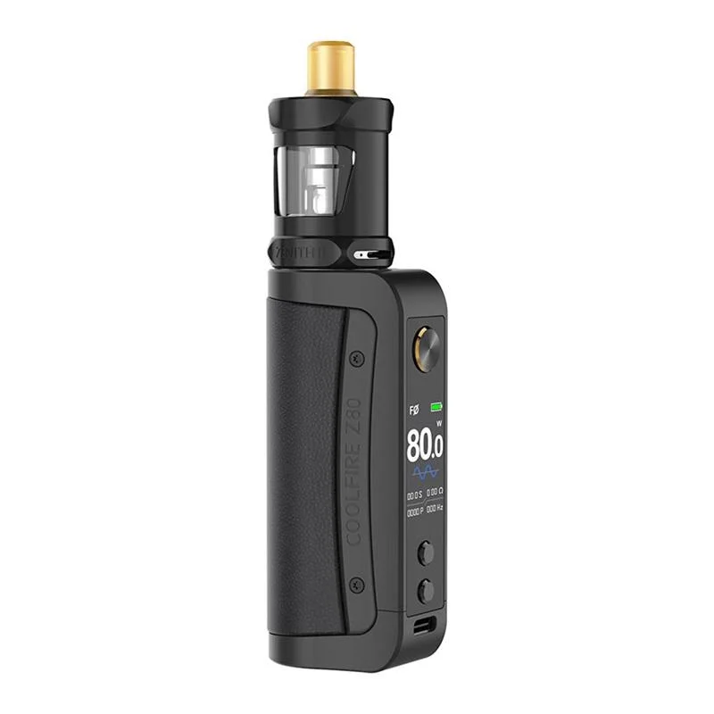 Innokin Coolfire Z80 + Zenith II Kit 5.5ml Leather Black