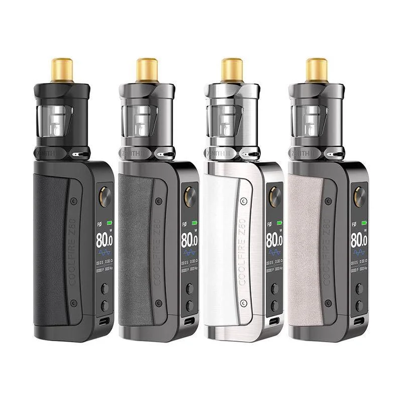 Innokin Coolfire Z80 + Zenith II Kit 5.5ml Leather Black