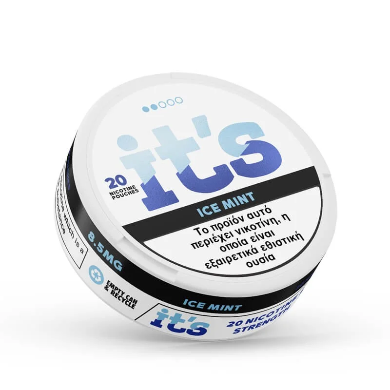 It's Ice Mint 8 5mg - IT'S Brand - Nicotine Pouches