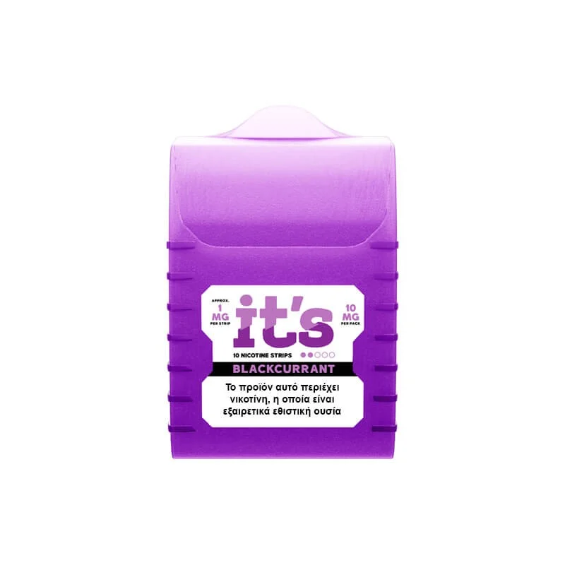 It`s Rips Blackcurrant Nicotine Strips 1mg