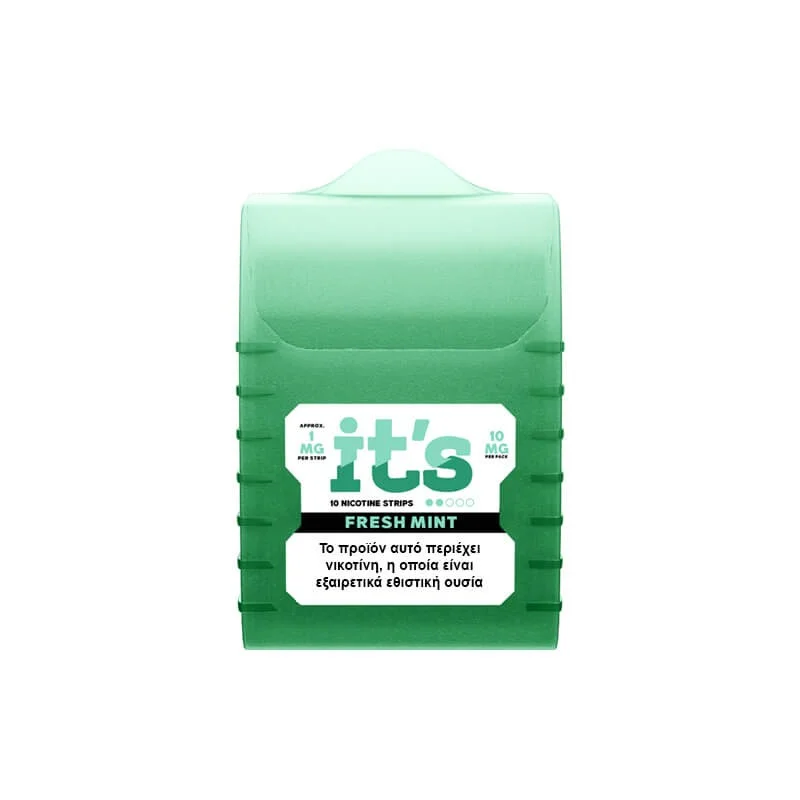 It`s Rips Fresh Mint Nicotine Strips 1mg
