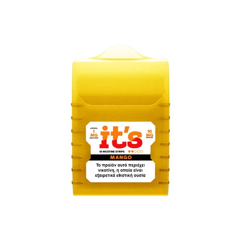 It`s Rips Mango Nicotine Strips 1mg - IT'S Brand - Nicotine Pouches