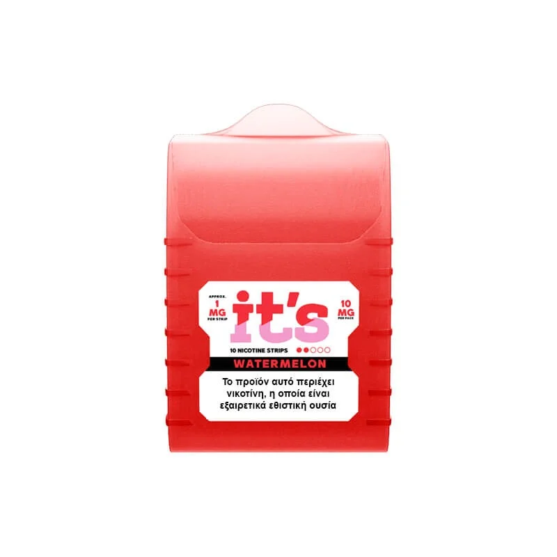 It`s Rips Watermelon Nicotine Strips 1mg - IT'S Brand - Nicotine Pouches