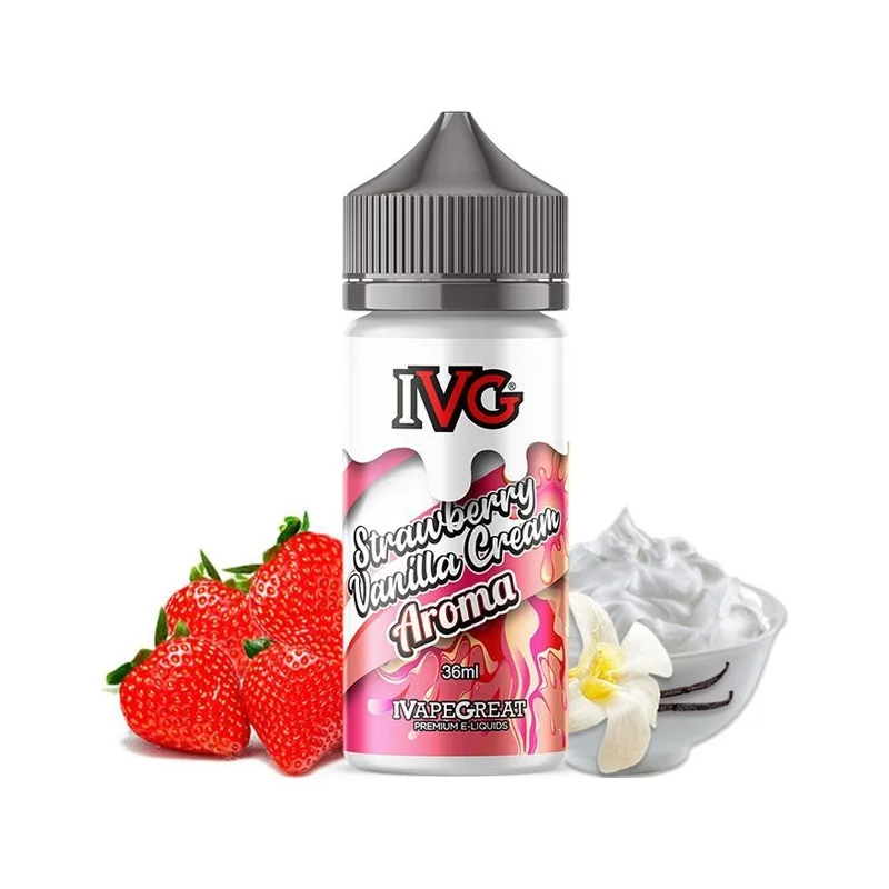 IVG Strawberry Vanilla Cream 36/120ml