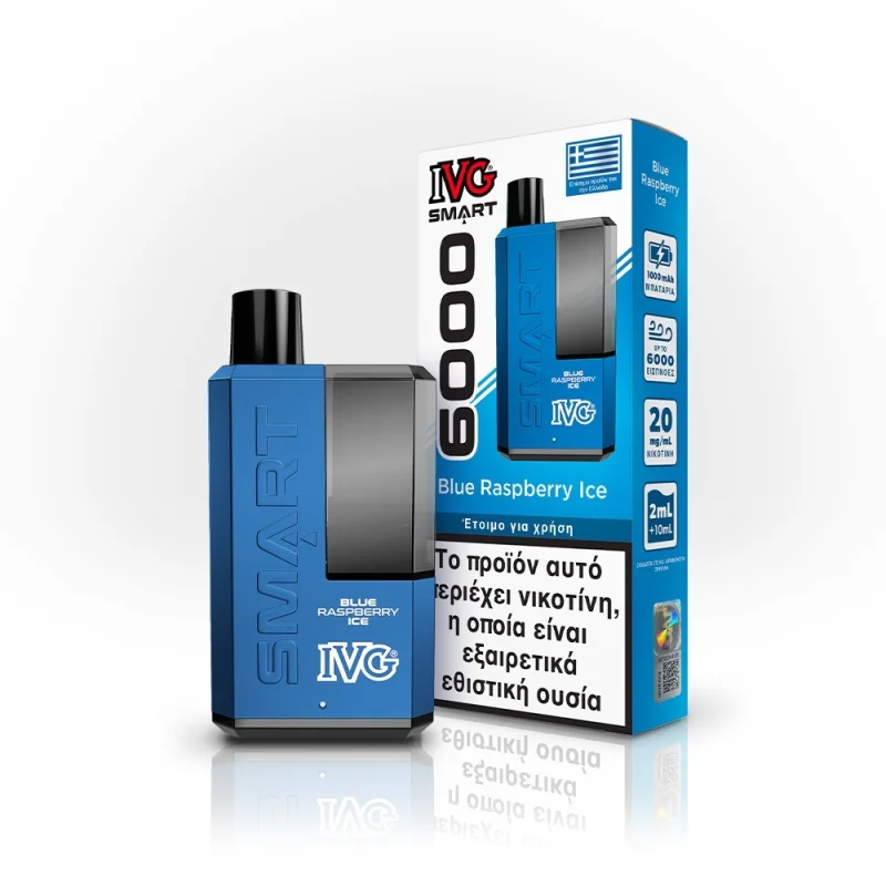 IVG Smart Blue Raspberry Ice + 20mg 2ml