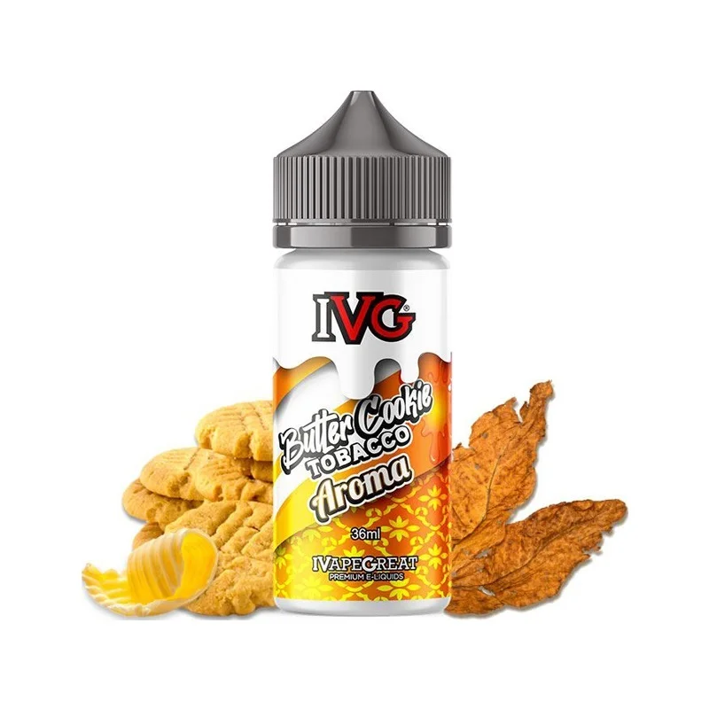 IVG Butter Cookie Tobacco 36/120ml