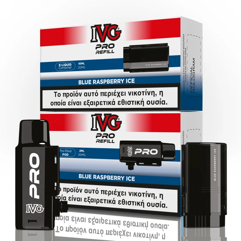 IVG Pro Refill Blue Raspberry Ice + 20mg 2ml