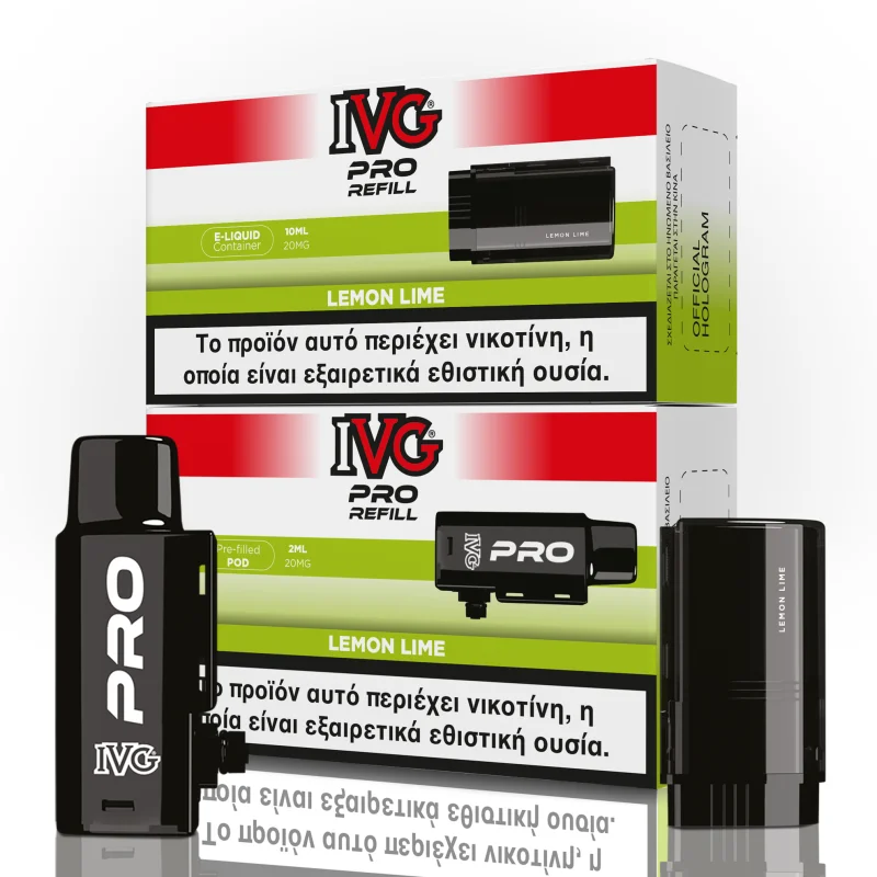 IVG Pro Refill Lemon Lime + 20mg 2ml