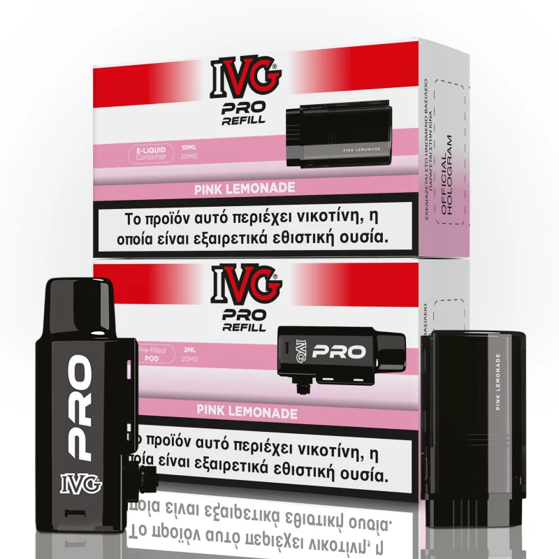 IVG Pro Refill Pink Lemonade + 20mg 2ml