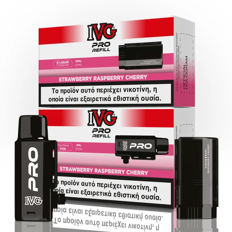 IVG Pro Refill Strawberry Raspberry Cherry + 20mg 2ml