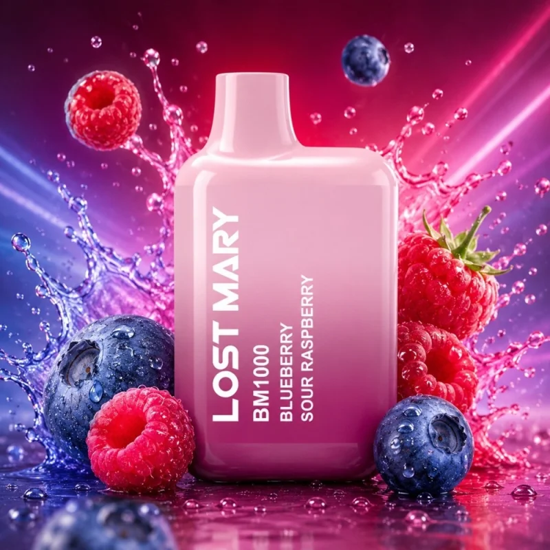 Lost Mary BM1000 Blueberry Sour Raspberry 20mg 2ml