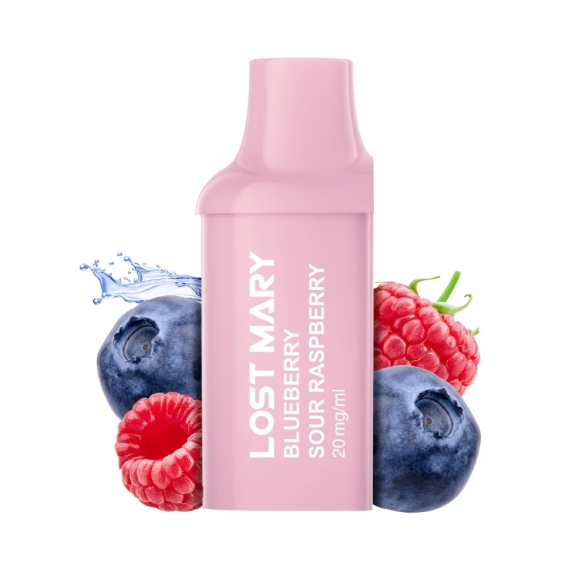 Lost Mary BM1000 Pod Blueberry Sour Raspberry 2ml 20mg