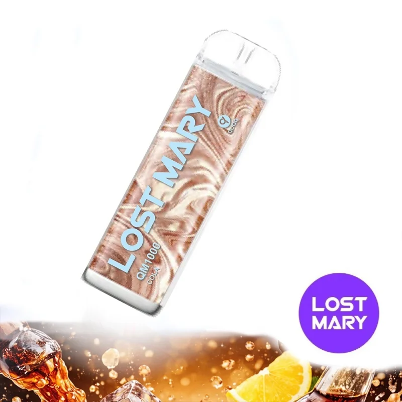 Lost Mary QM1000 Cola 2ml 20mg - LOST MARY Brand - Disposable Vapes