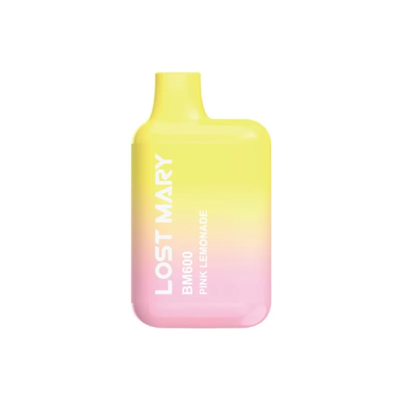Lost Mary BM600 Pink Lemonade 20mg 2ml - LOST MARY Brand - Disposable Vapes