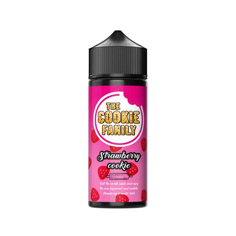 Mad Juice The Cookie Family Strawberry 24/120ml