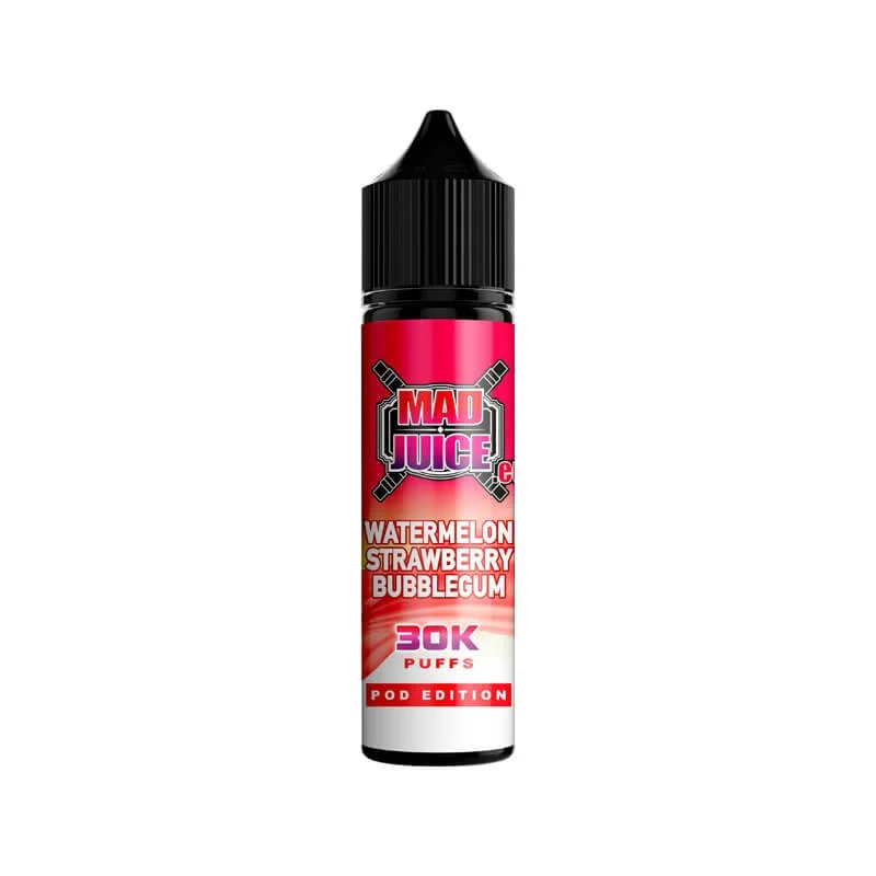 Mad Juice Pod Edition Watermelon Strawberry Bubblegum 12/60ml