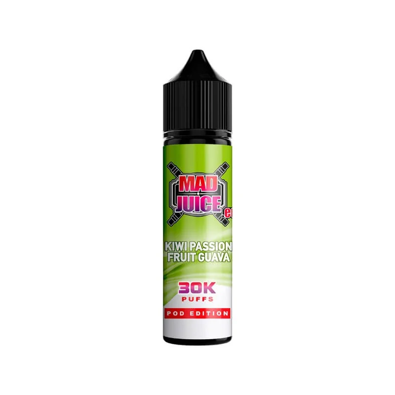 Mad Juice Pod Edition Kiwi Passion Fruit Guava 12/60ml