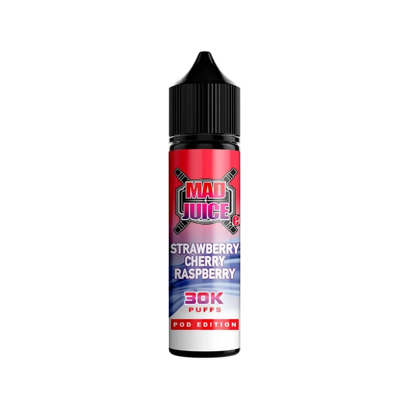 Mad Juice Pod Edition Strawberry Cherry Raspberry 12/60ml