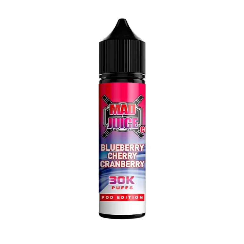 Mad Juice Blueberry Cherry Cranberry Pod Edition 12/60ml