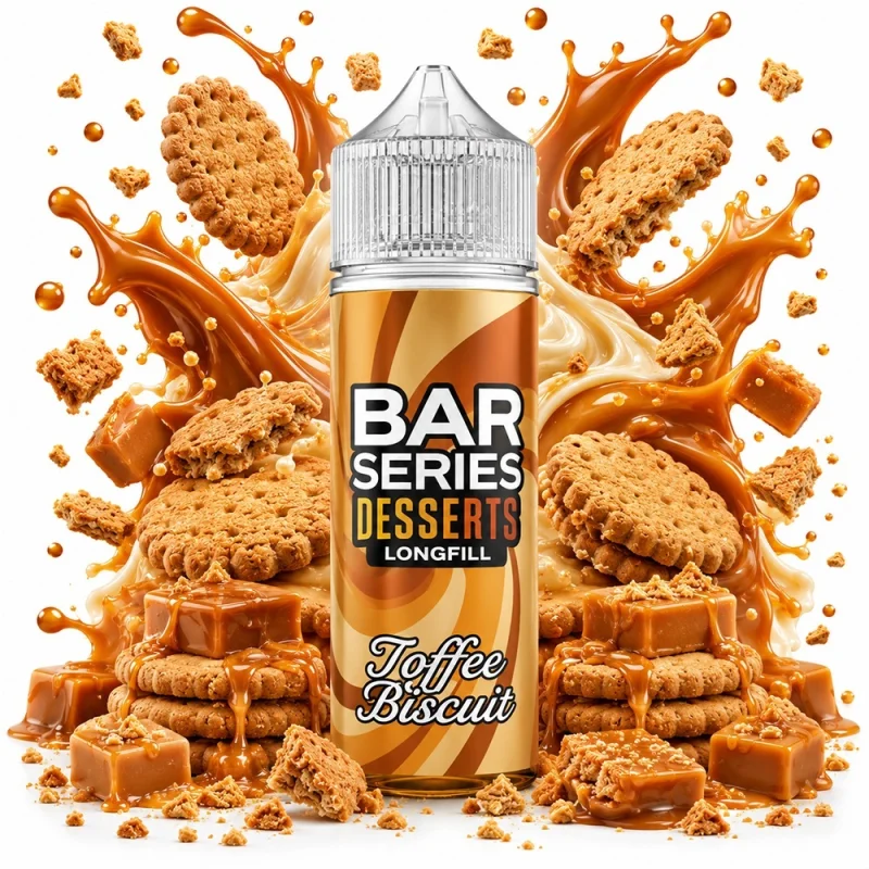 Mixtio Bar Series Toffee Biscuit 10/120ml - MIXTIO Brand - Flavour Shots