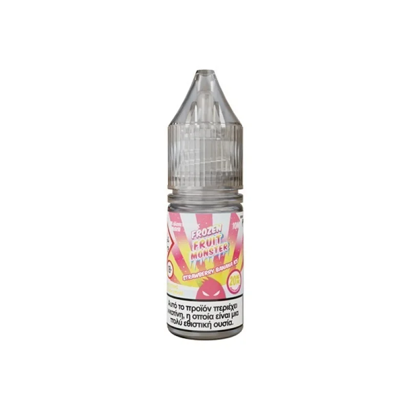 Monster Vape Labs Frozen Fruit Strawberry Banana Ice Salt 20mg 10ml