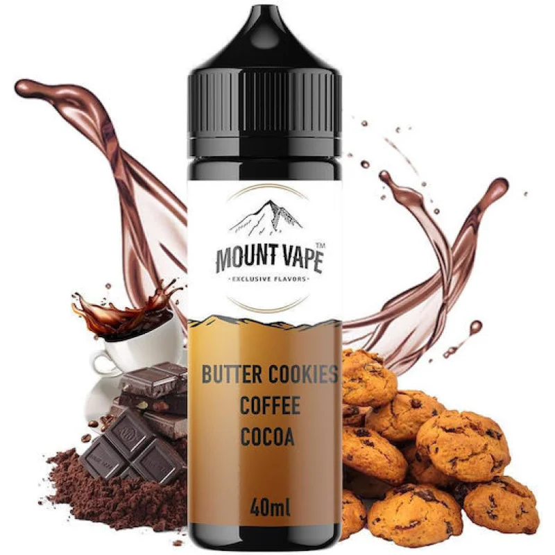 Mount Vape Butter Cookies Coffee Cocoa 40/120ml