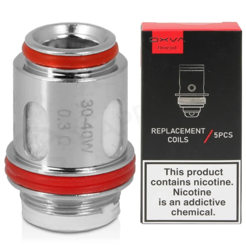 OXVA Mesh Unicoils 0.3 Ohm 5pcs - OXVA Brand - Replacement Coils