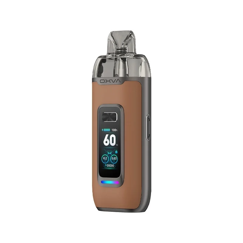 OXVA Vprime Pod Kit 60W 2600mAh 5ml Brown Leather