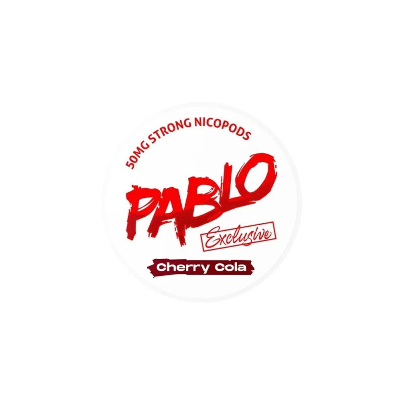 Pablo Exclusive Cherry Cola 50mg - PABLO Brand - Nicotine Pouches