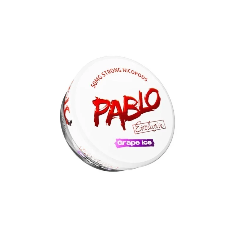 Pablo Exclusive 50mg Grape Ice - PABLO Brand - Nicotine Pouches