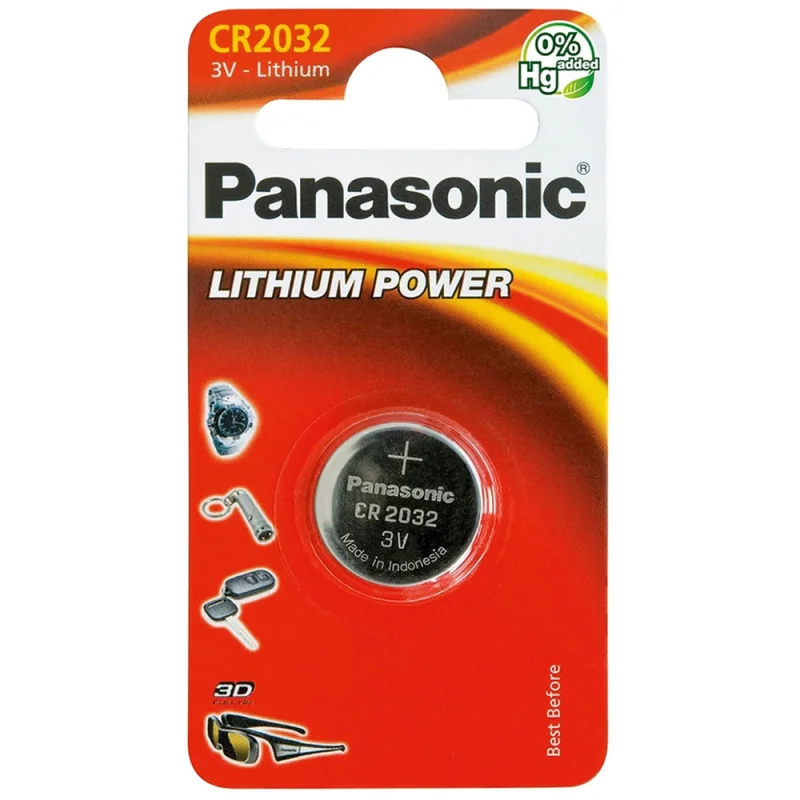 Panasonic Lithium Power CR2032 3V