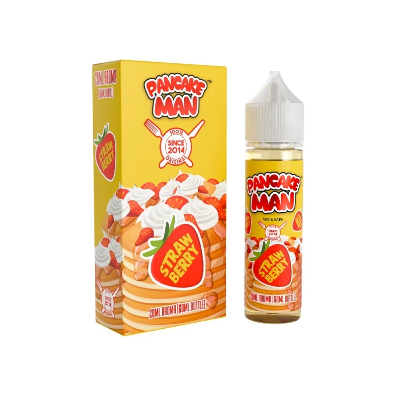 Pancake Man Strawberry 20/60ml