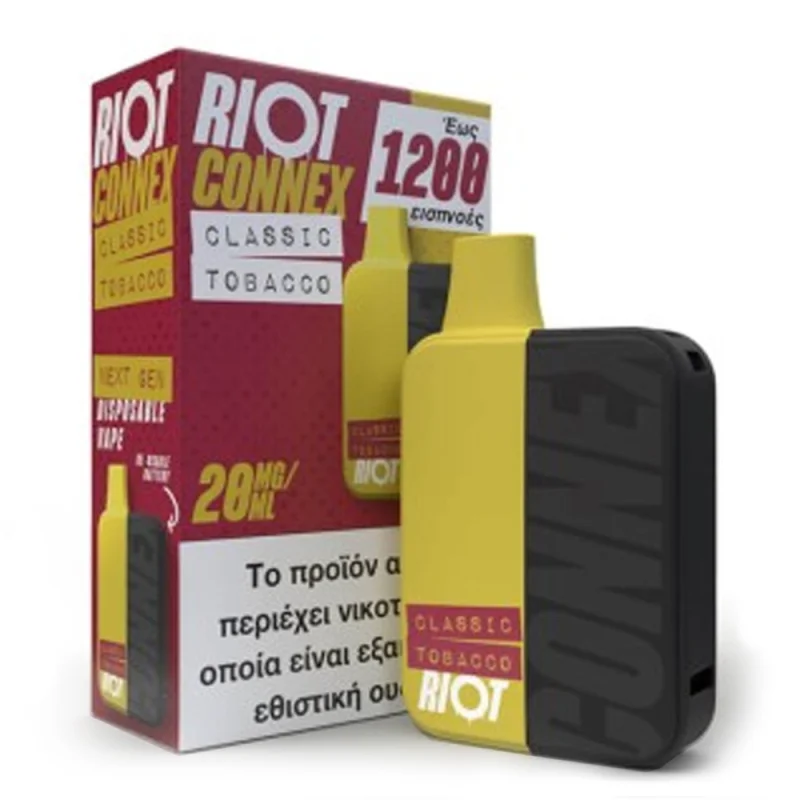 Riot Connex Kit Classic Tobacco 2X2ML 20mg