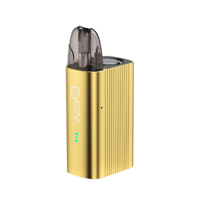 S-Elf Juice Aeq QUB3D Pod Kit Χρυσό