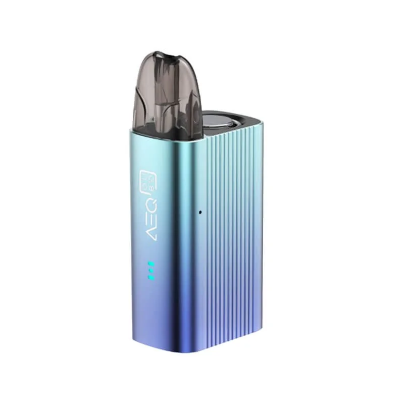S-Elf Juice Aeq QUB3D Pod Kit Blue - S-ELF JUICE Brand - Pod & Pen Devices
