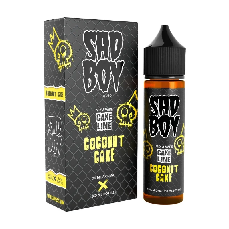 Sadboy Cake Line Coconut 20/60ml - SADBOY Brand - Flavour Shots