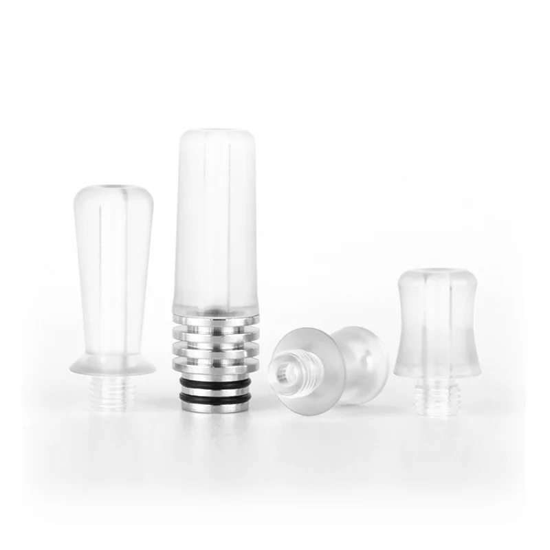 Sailing 510 SS & Epoxy Resin 4 In 1 Drip Tip Clear