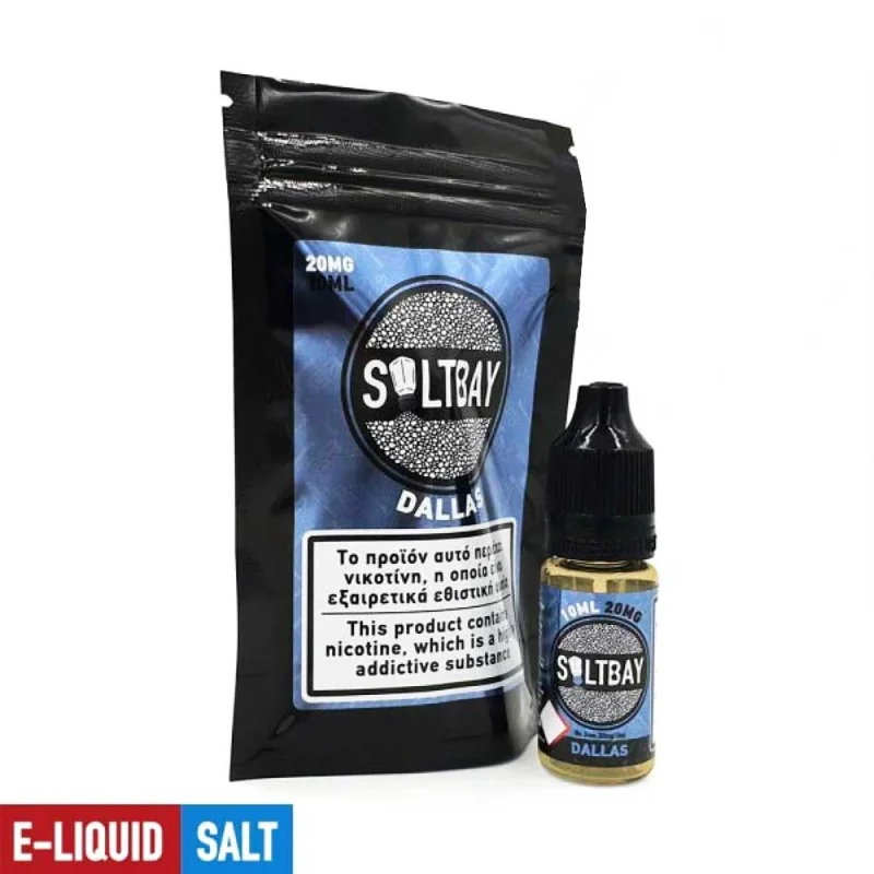 Saltbay Dallas 20mg 10ml - SALTBAY Brand - Nicotine Salt