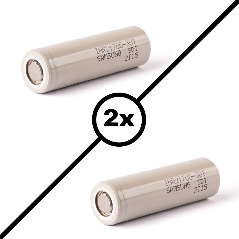 Samsung INR 21700 30T 35A 3000mAh 2pcs
