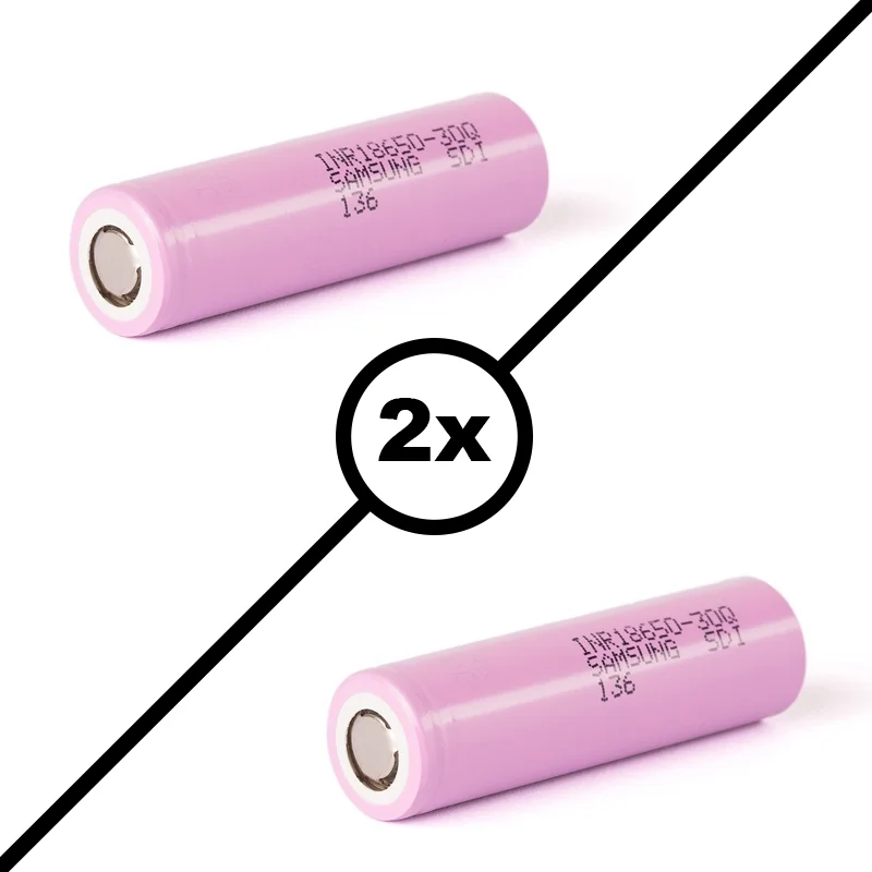 Samsung INR 18650-30Q 3000mAh 2pcs