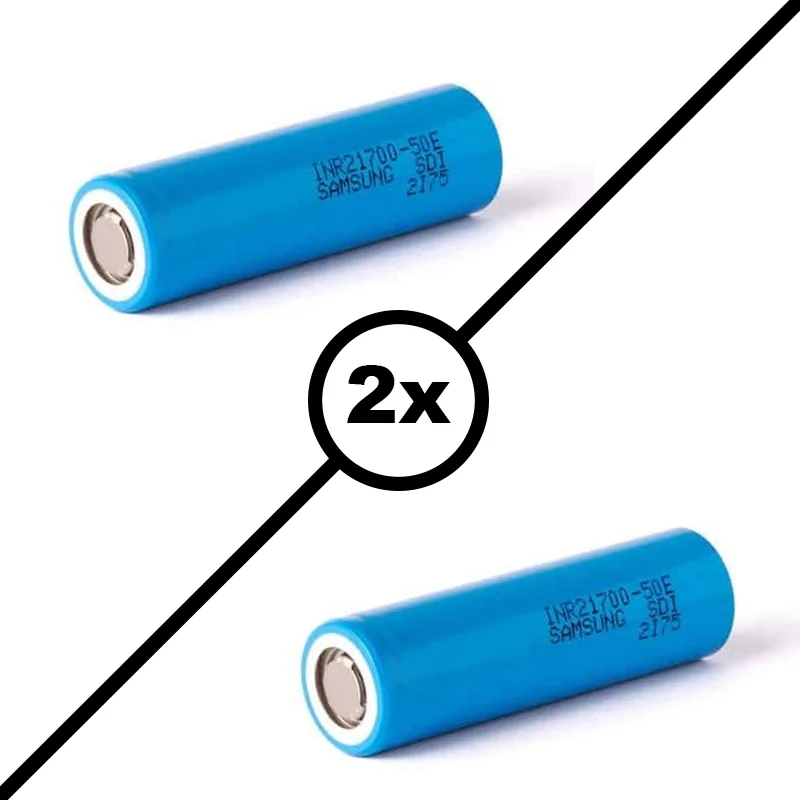 Samsung INR 21700 50E 10A 5000mAh 2pcs