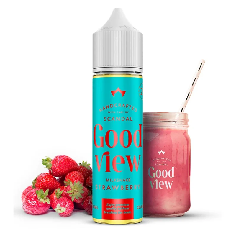 Scandal Flavors Good View Milkshake Strawberry 20/60ml