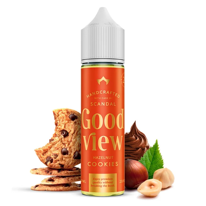 Scandal Flavors Good View Hazelnut Cookies 10/60ml