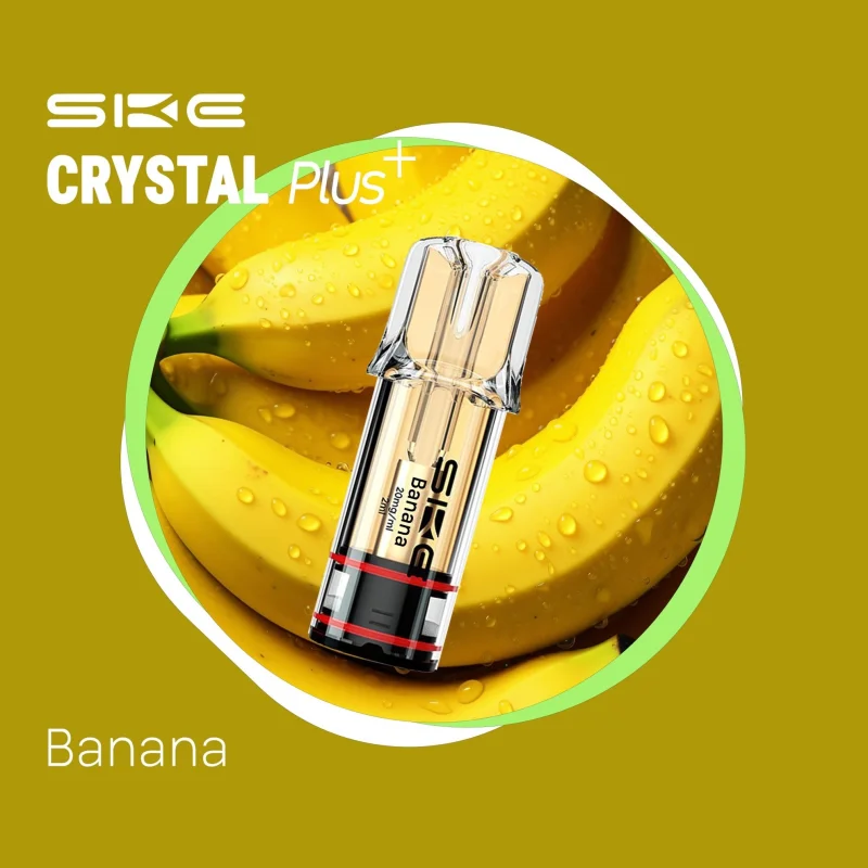 Ske Crystal Plus Pod Banana 20mg 2ml