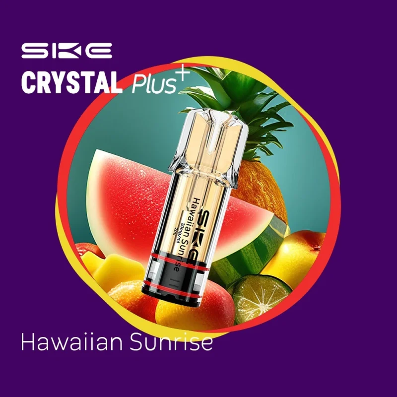 Ske Crystal Plus Pod Hawaiian Sunrise 20mg 2ml - SKE CRYSTAL Brand - Prefilled Pods