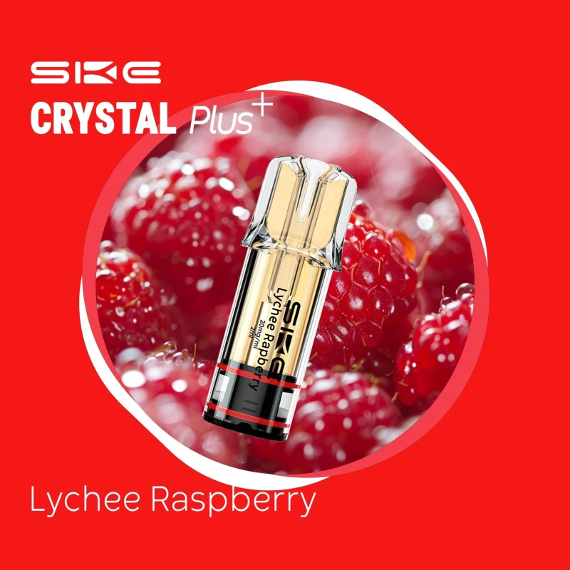 Ske Crystal Plus Pod Lychee Raspberry 20mg 2ml